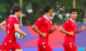 Tajikistan thắng Guam 33-0 ở giải U17 châu Á